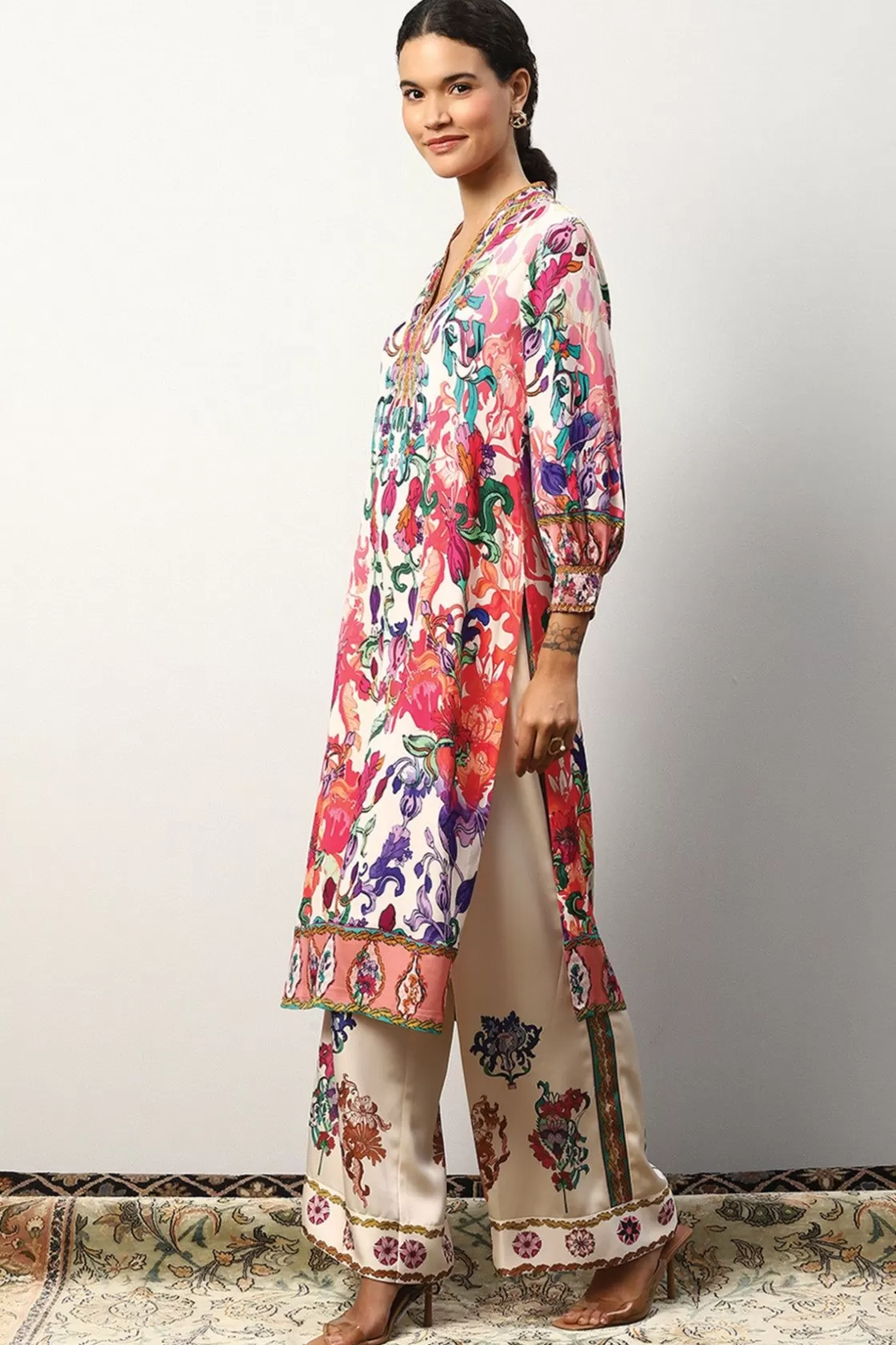 RANNA GILL Tunics-Bella Tunic Baroque Print