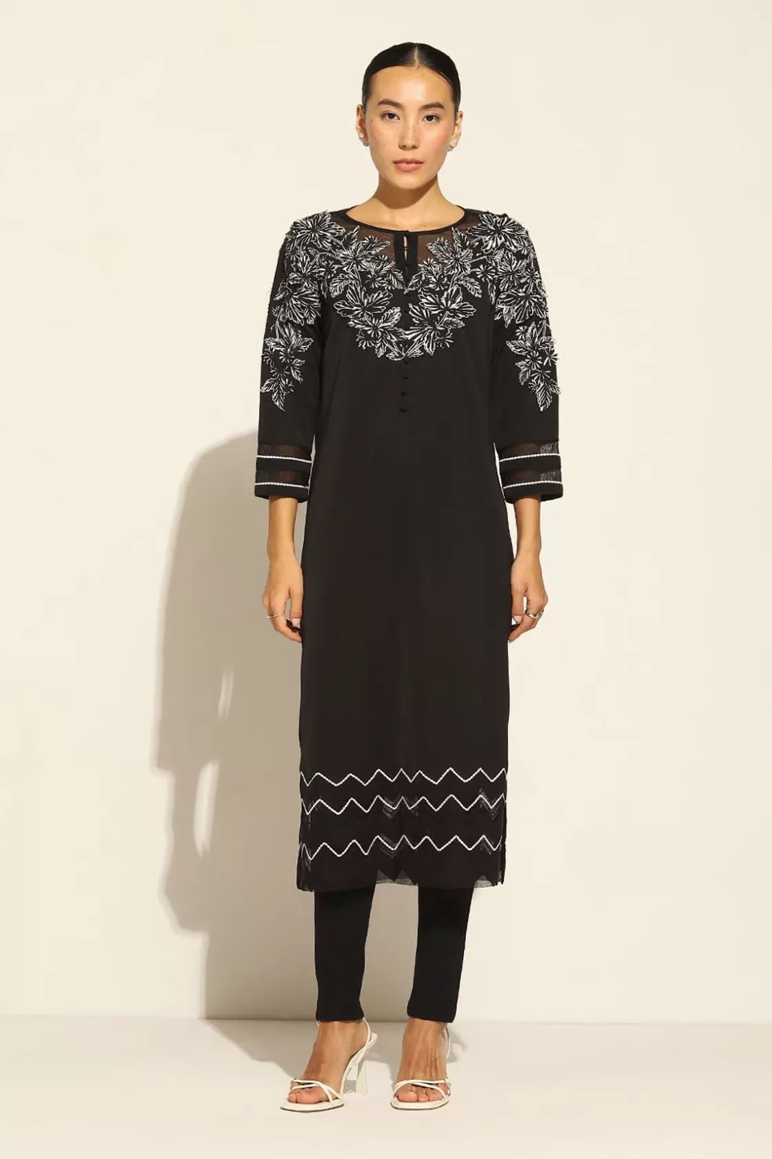 RANNA GILL Tunics-Grace Tunic Black