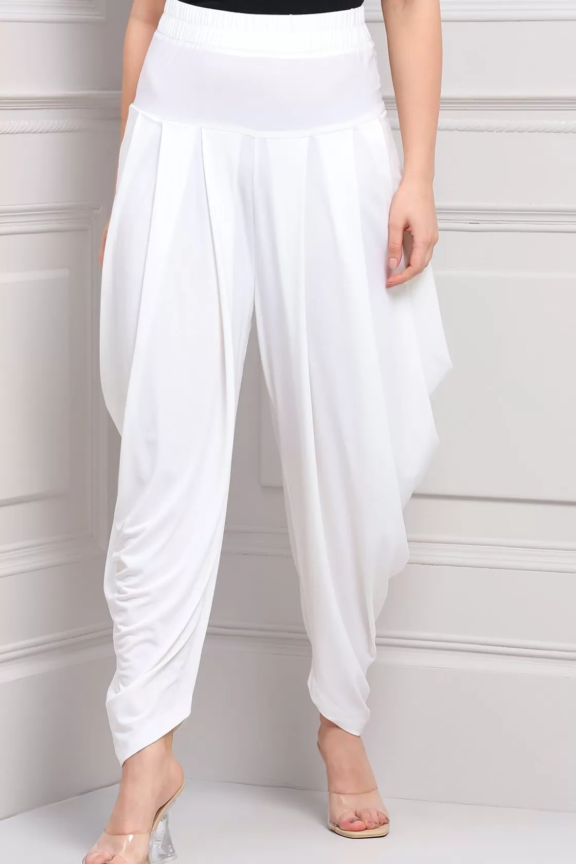 RANNA GILL Classic Pants-Jemma Pant White