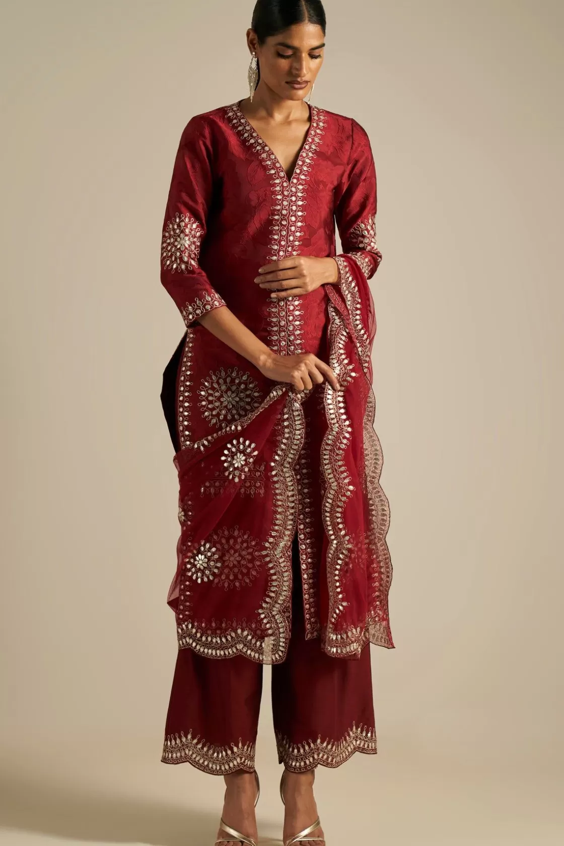 RANNA GILL Indian Tunic Sets-Kiara Tunic Set