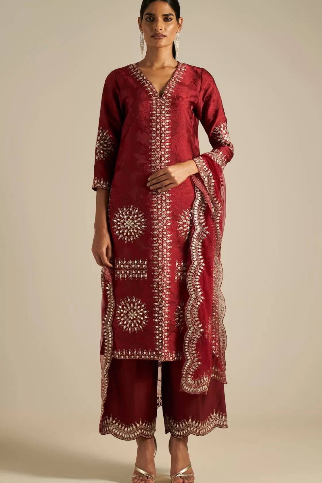 RANNA GILL Indian Tunic Sets-Kiara Tunic Set