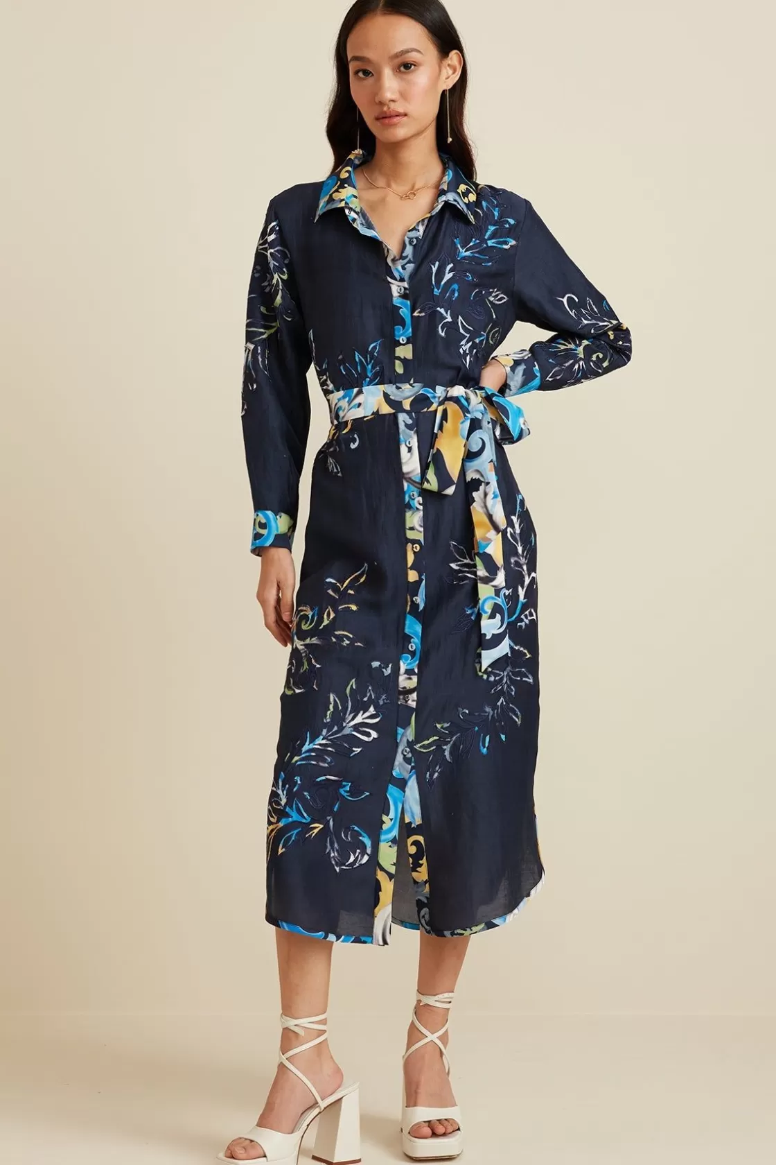 RANNA GILL Dresses-Kinsley Dress Navy