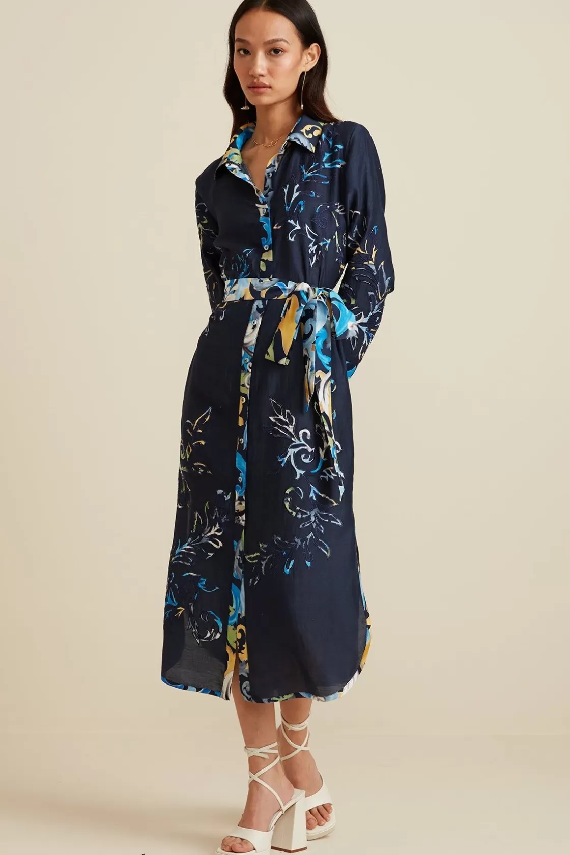 RANNA GILL Dresses-Kinsley Dress Navy