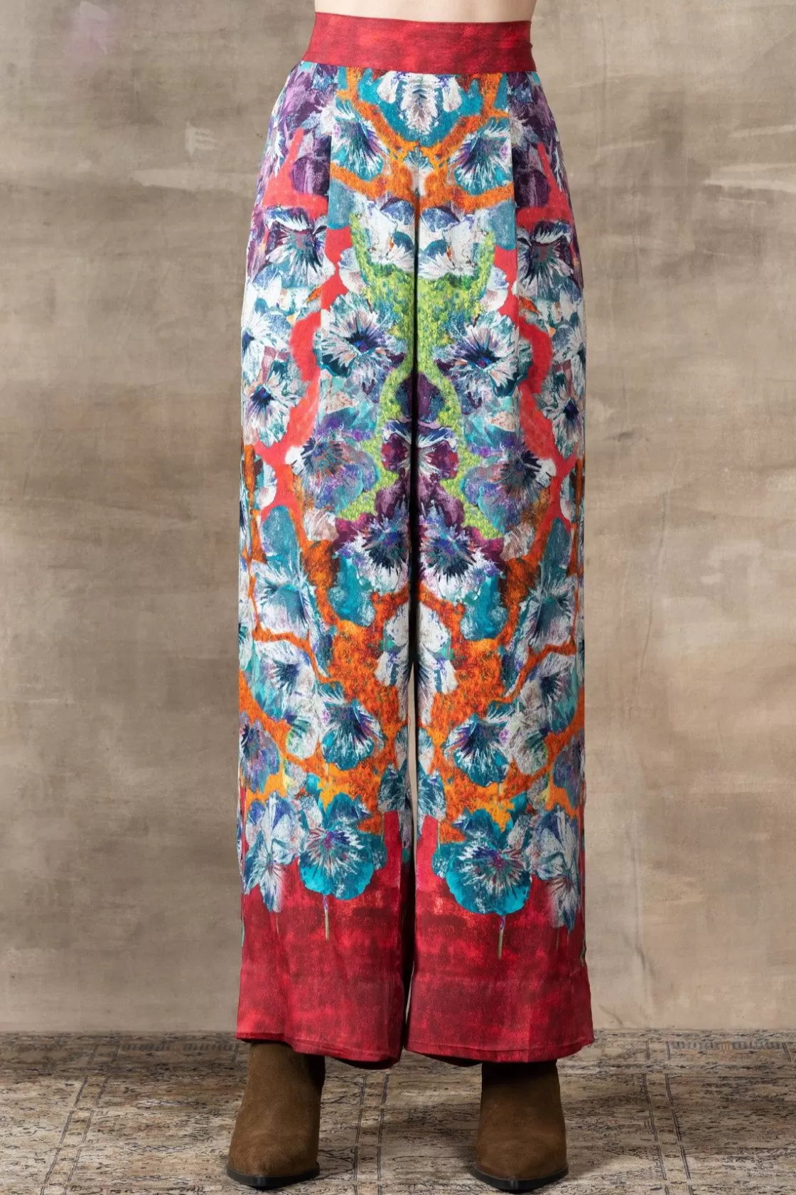 RANNA GILL Pants-Lucy Pant Red