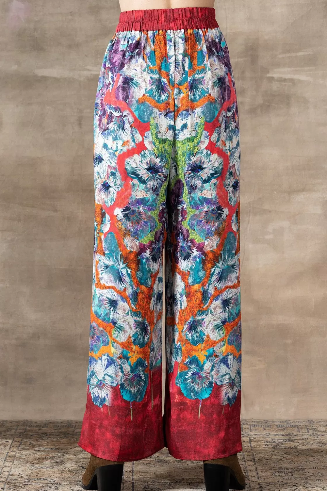 RANNA GILL Pants-Lucy Pant Red