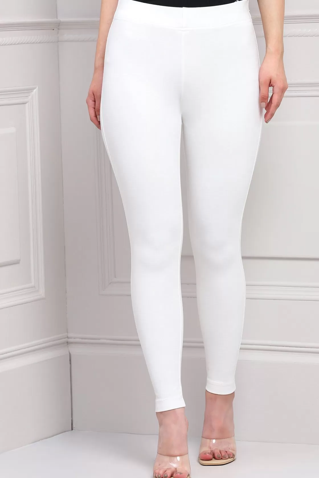 RANNA GILL Classic Pants-Piper Pant White