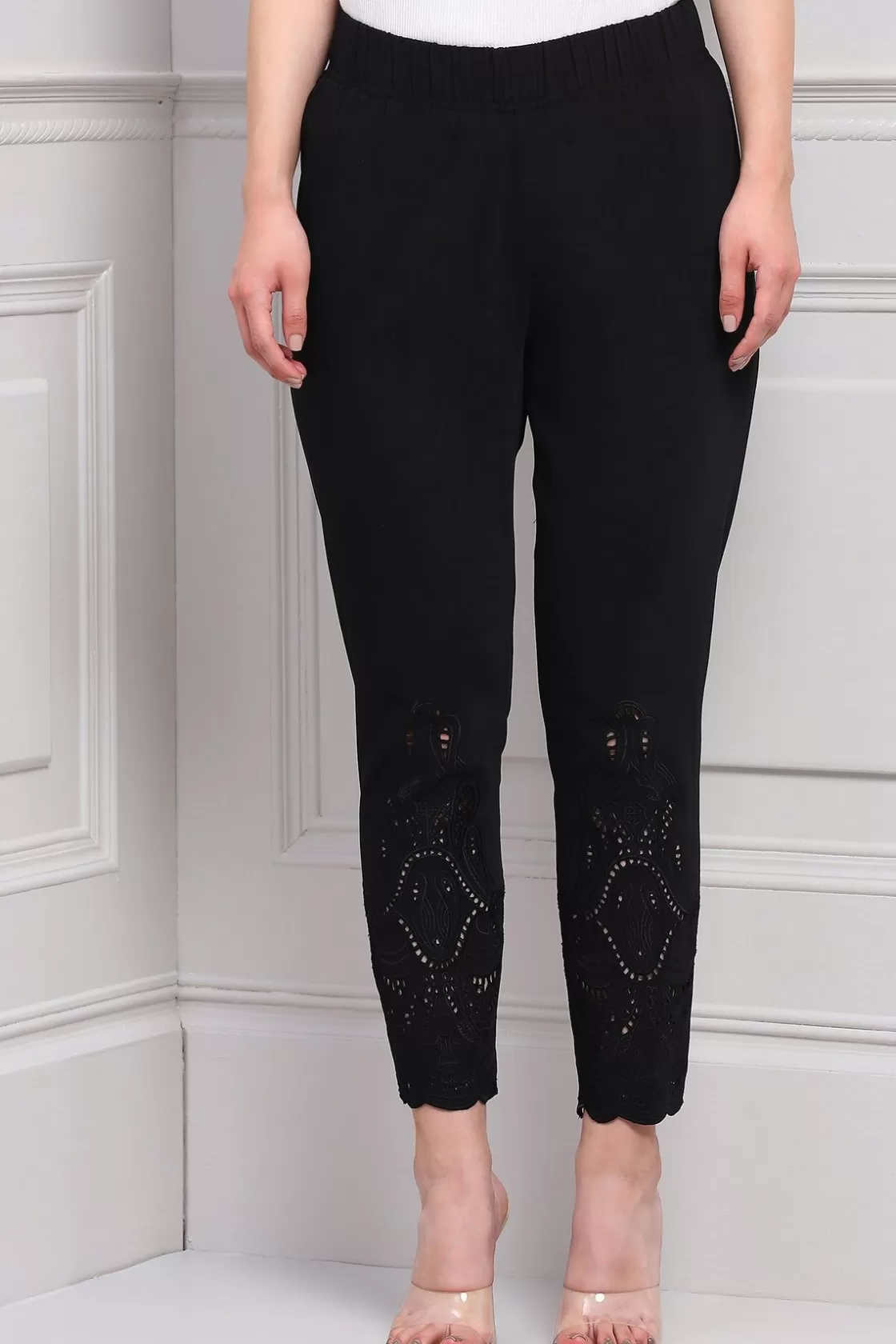 RANNA GILL Classic Pants-Piper Pants Black