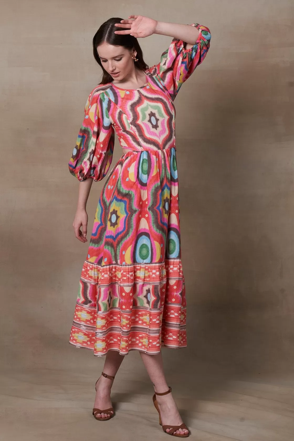 RANNA GILL Dresses-Selena Dress Multi