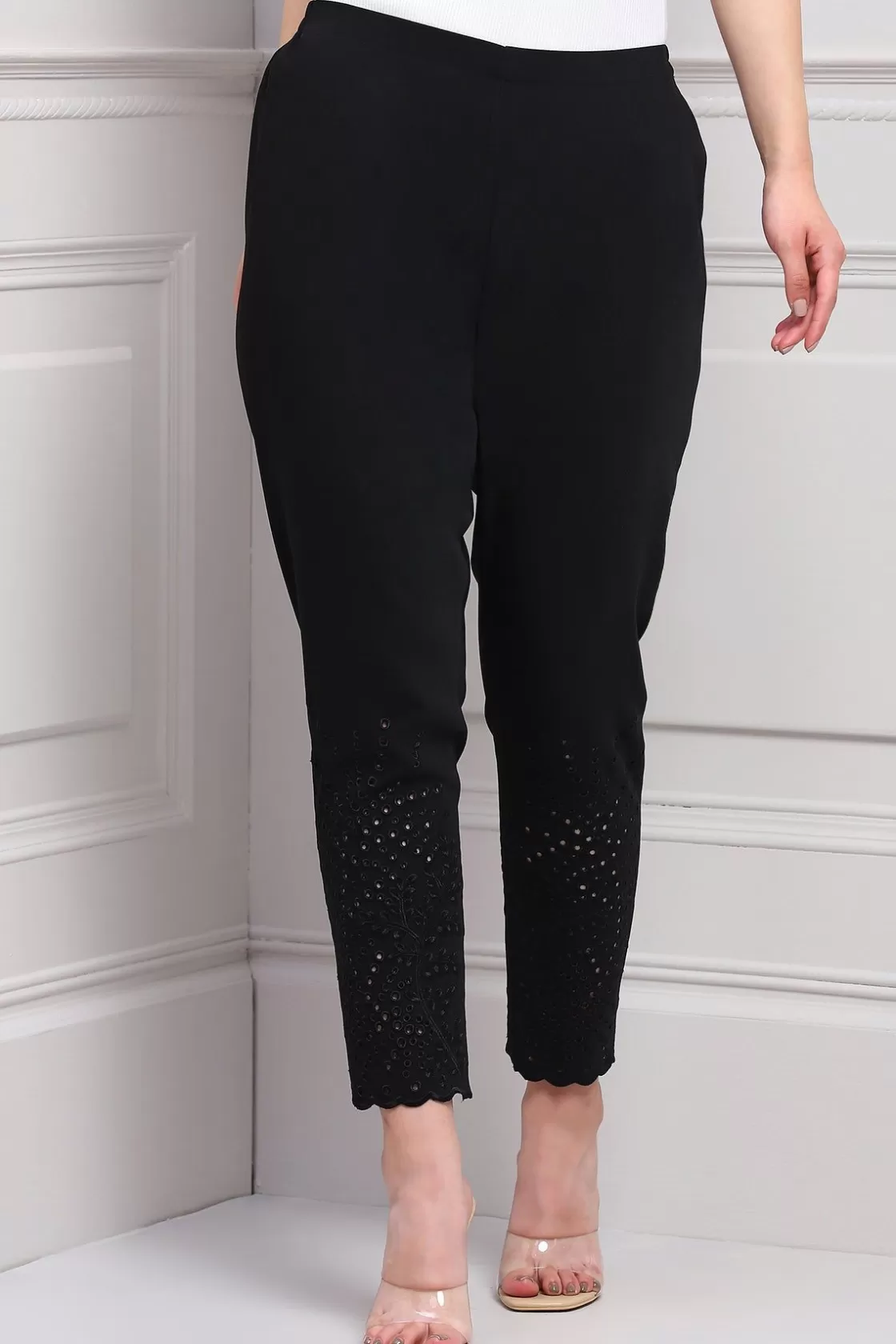 RANNA GILL Classic Pants-Stella Pant Black