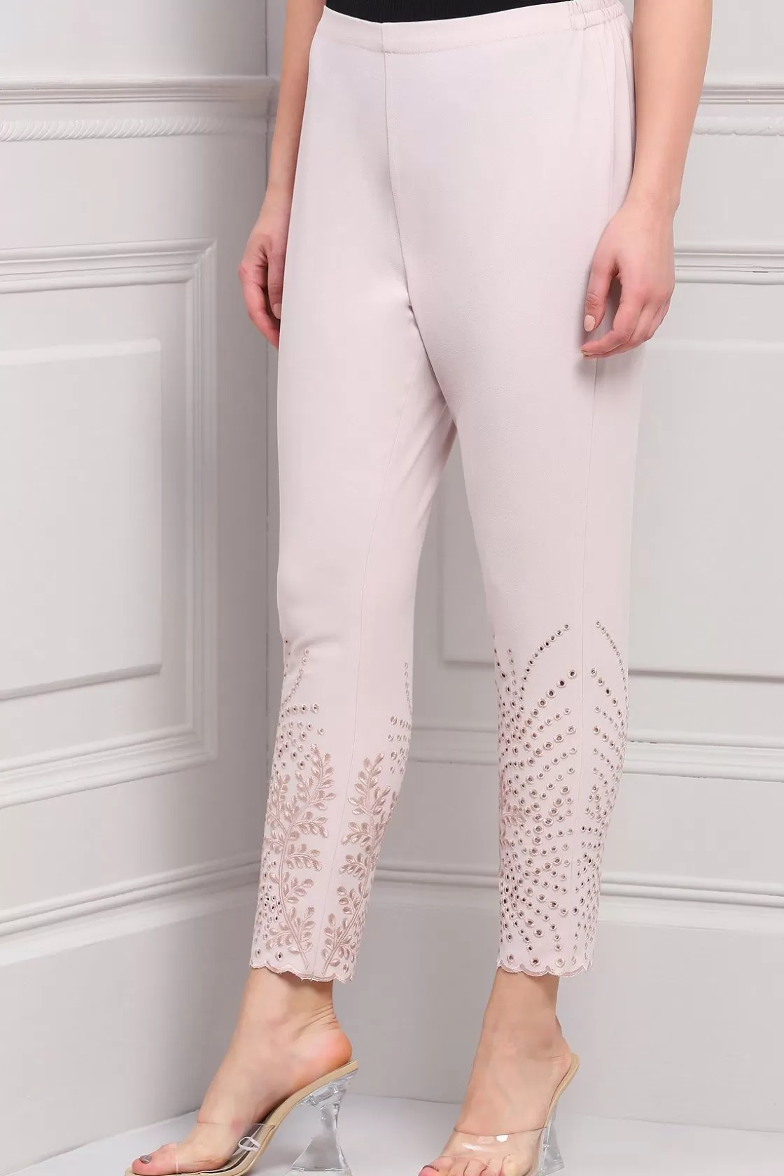 RANNA GILL Classic Pants-Stella Pant Salmon