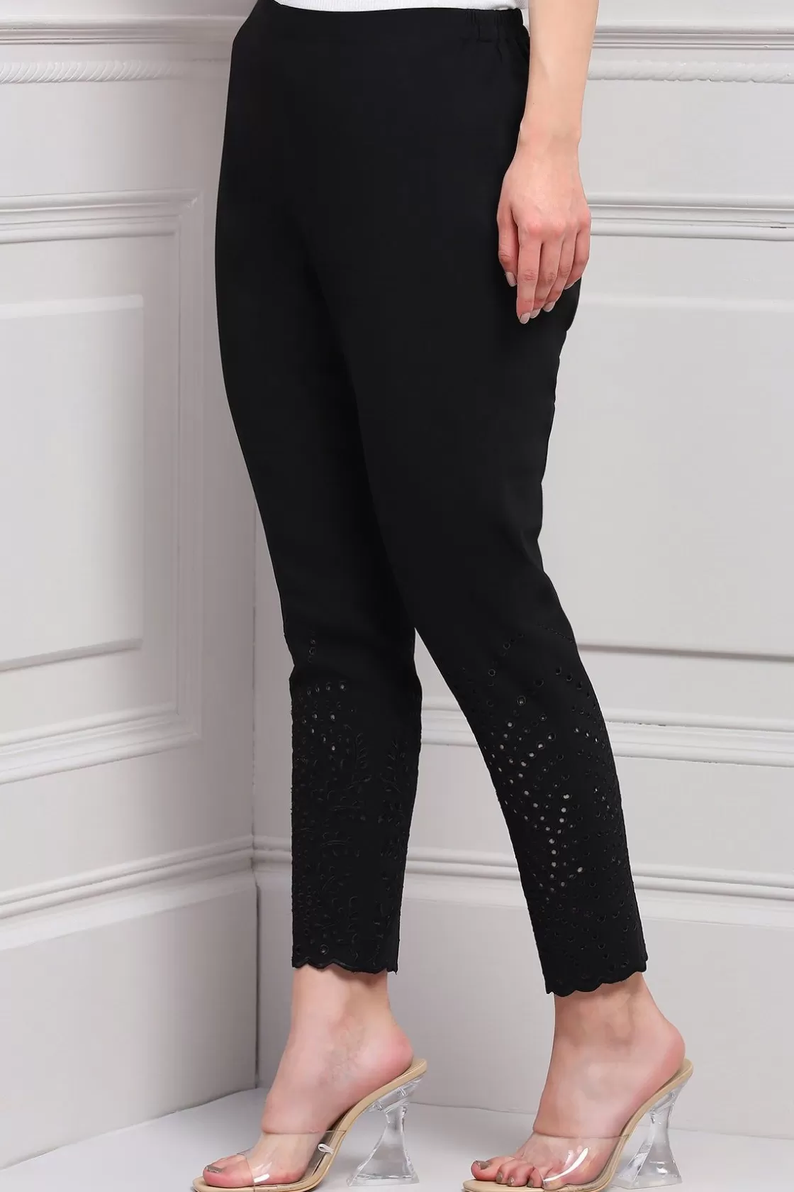 RANNA GILL Classic Pants-Stella Pant Black