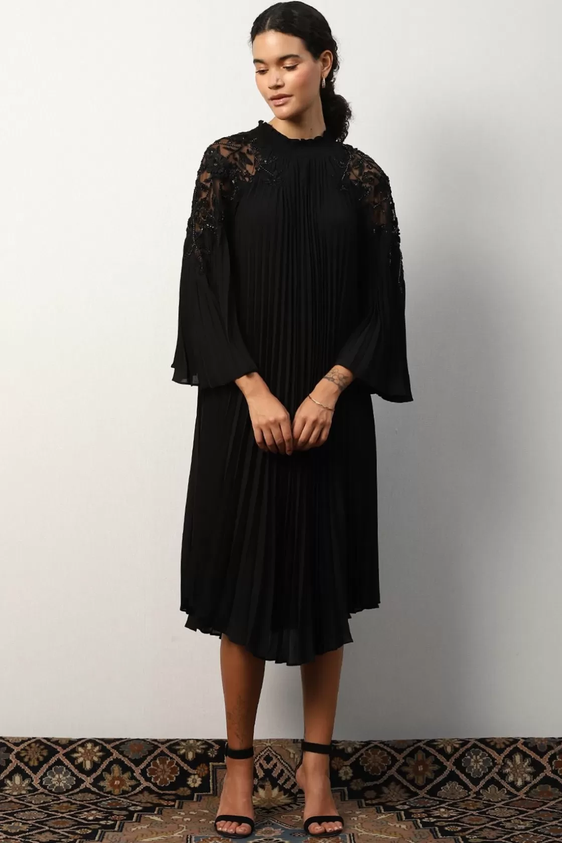 RANNA GILL Tunics-Vivian Dress Black