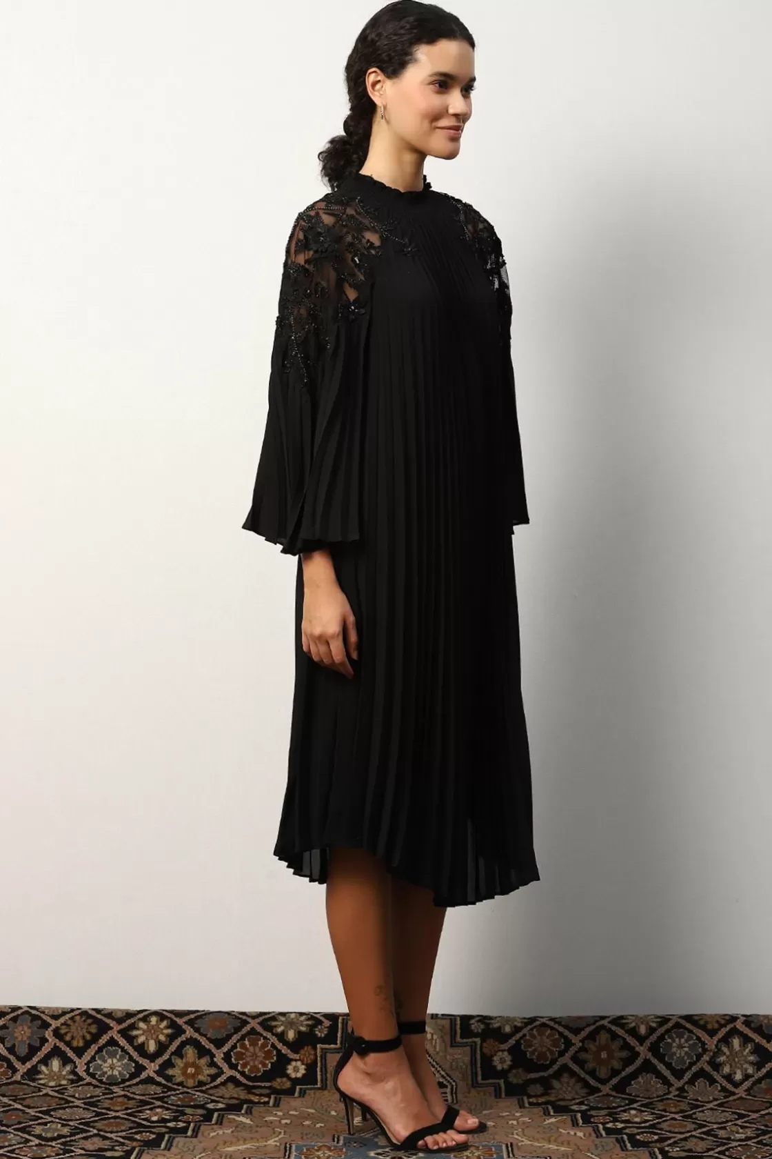 RANNA GILL Tunics-Vivian Dress Black